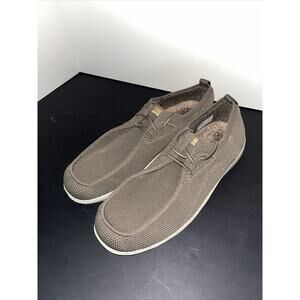 Men’s Itazero‎ brand Slip-on Loafers Casual Lightweight Mesh Khaki Size 12 NEW
